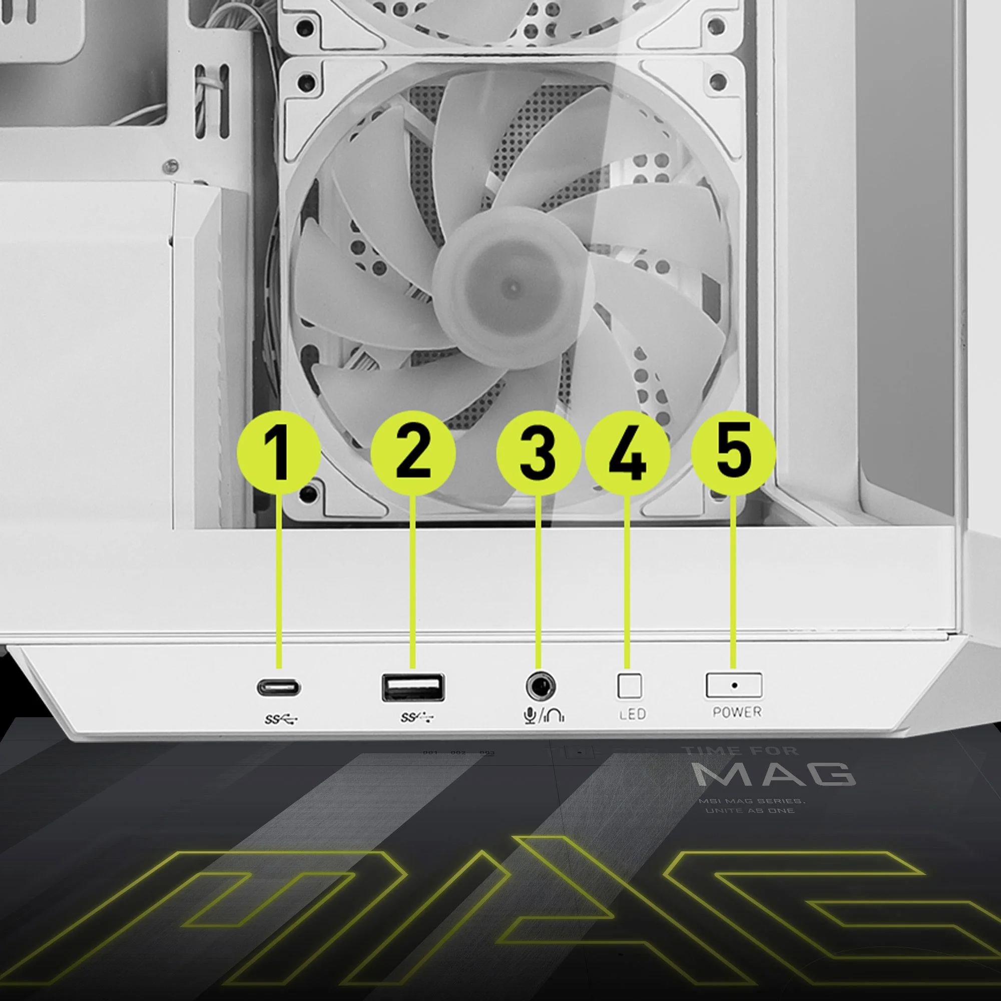 Document Yan G/� Ba�lant�lar� Yan G/� paneli �zerinde bulunan bir adet USB 3.2 Gen 2x2 Ty