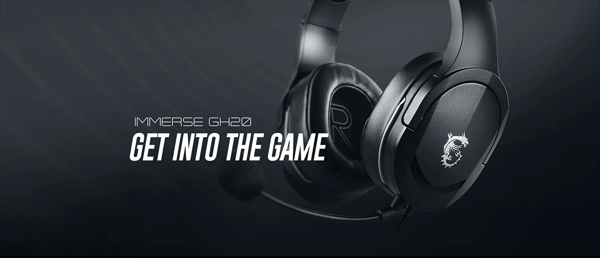 GH20 msi GH20 headset banner