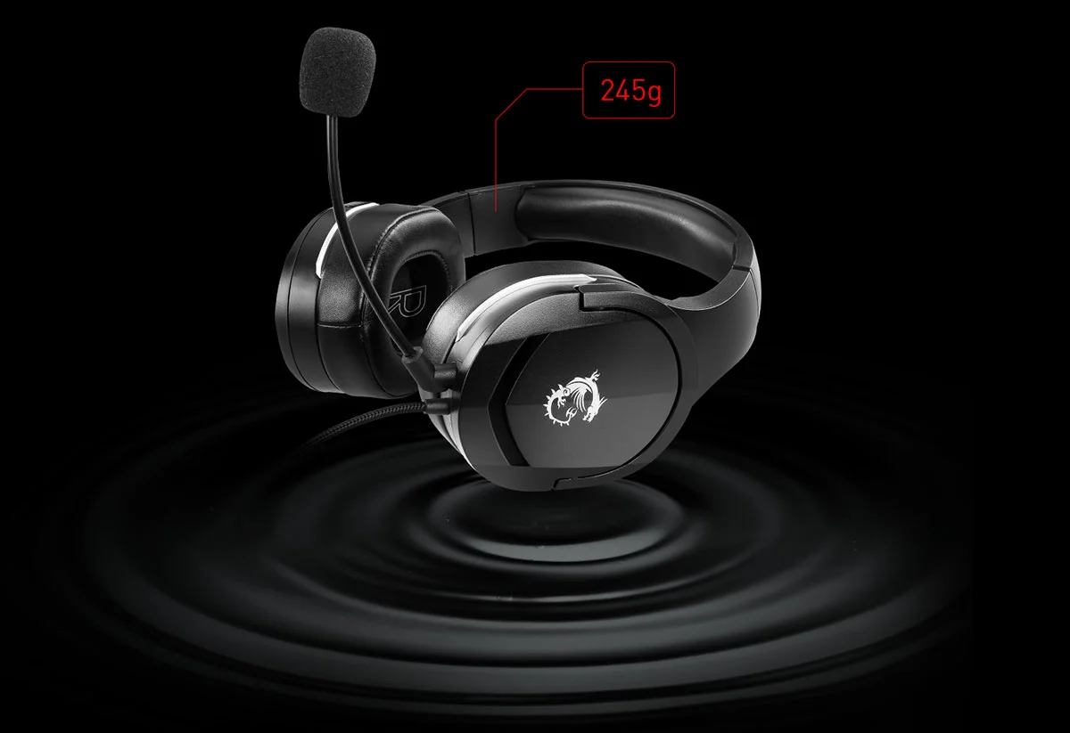 GH20 MSI GH20 heaset weight 245g