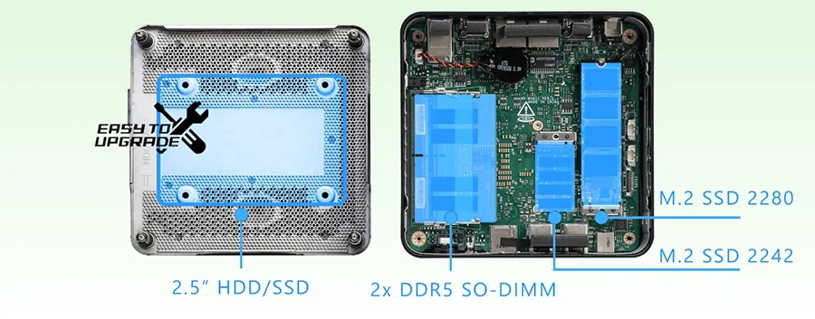 CUBI NUC 1M-083XTR cubi nuc 1m 083xtr kolay yukseltilebilir tasarim