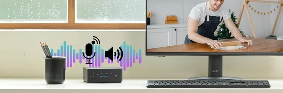 CUBI NUC AI+ 2MG-001EU cubi nuc ai 2mg 001eu dahili dijital mikrofon ve hoparlor