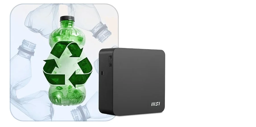 CUBI NUC AI+ 2MG-001EU cubi nuc ai 2mg 001eu tuketici sonrasi geri donusturulmus pcr plastik