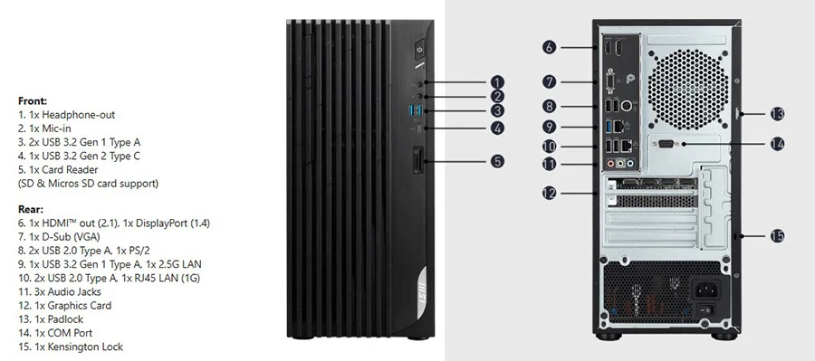 PRO DP180 12-422XTR pro dp180 12 422xtr genis kapsamli g c portlari