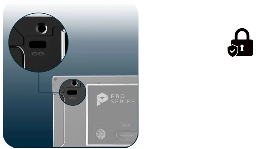 PRO DP21 14M-889EU pro dp21 14m 889eu kensington lock