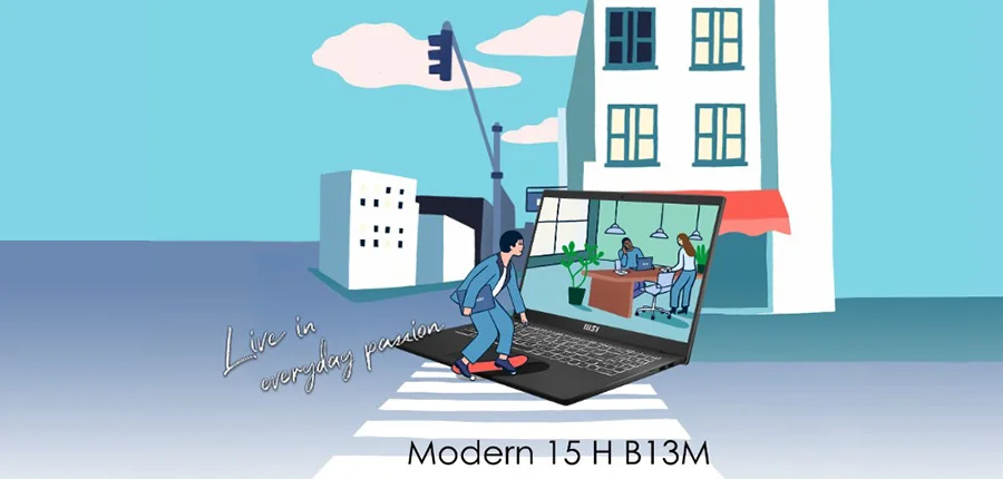 MODERN 15 H B13M-053XTR modern 15 h b13m 053xtr gorsel 2