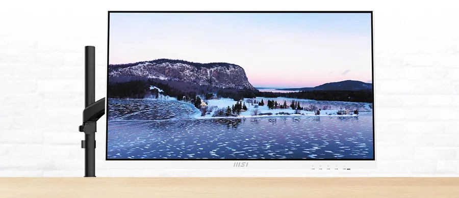modern md2412pw msi vesa dirsegi ile montaj