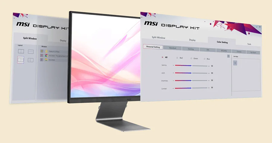 modern md271ul msi display kit an ergonomic software for you