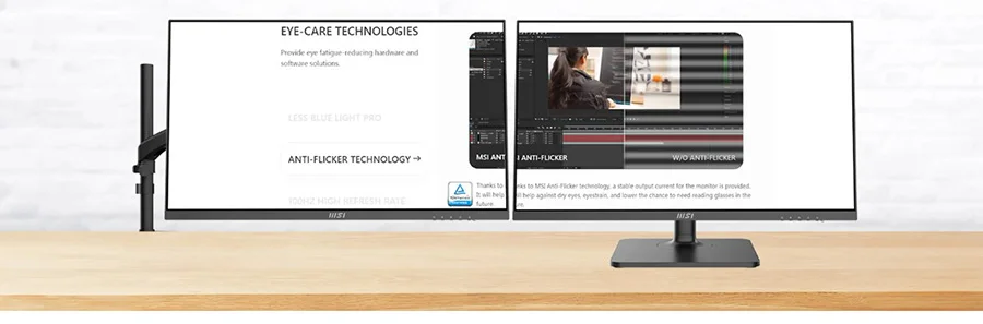 modern md272qxp cift ekranla hayatiniz daha keyifli