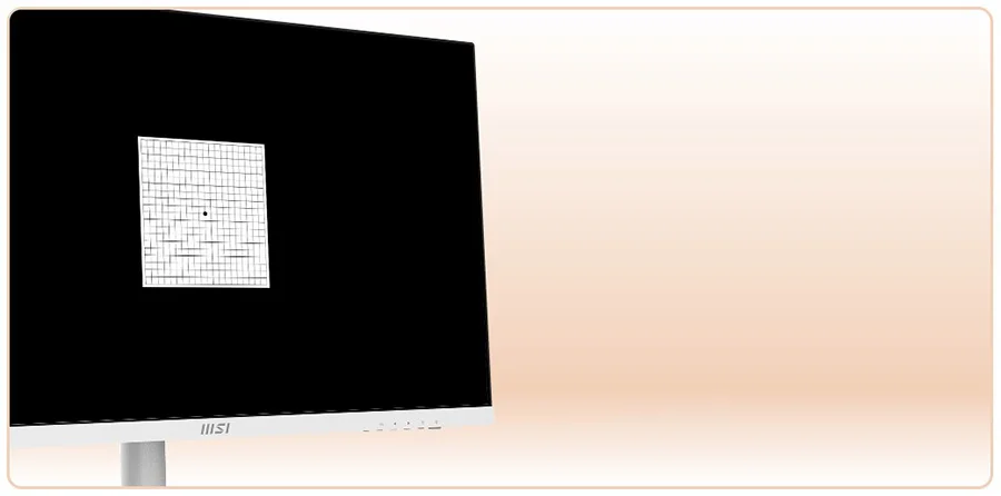 modern md272xpw eye q check amsler grid