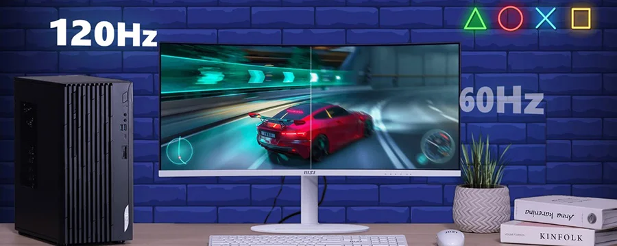modern md342cqpw eglence icin gorsel ustunluk izleme deneyiminizi gelistirin oyuna hazirlanin 120hz tazeleme orani