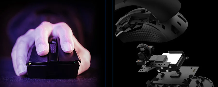 MSI ERGONOM�K & HAF�F Ergonomik yap�s� rahat bir tutu� sunarken hafifli�i ile yorgun