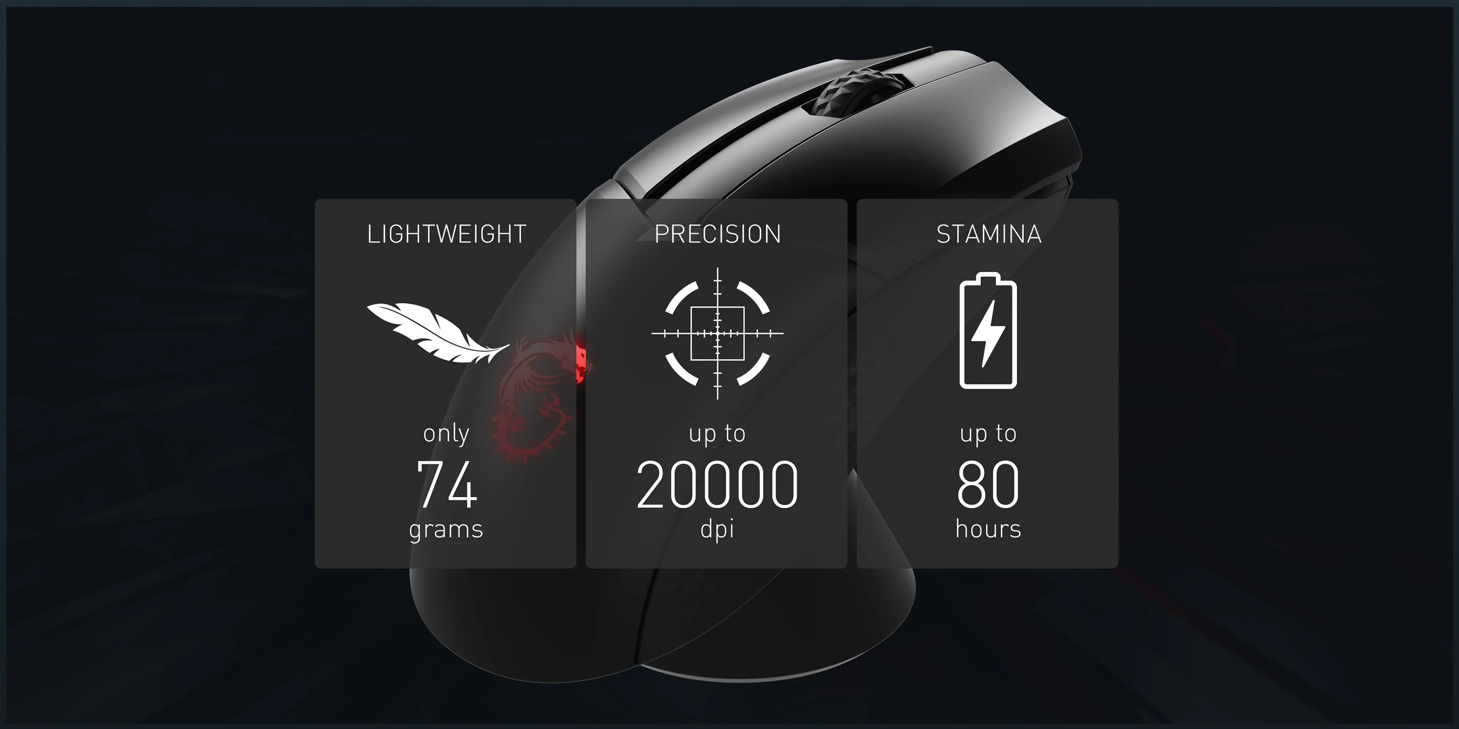 CLUTCH CLUTCH GM41 LIGHTWEIGHT WIRELESS! MSI SUPRIM: Change the Game