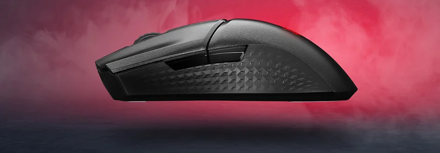 MSI ULTRA-HAF�F. YALNIZCA 73 GRAM Bir kablosuz oyun faresi olarak CLUTCH GM31 LIGHTW