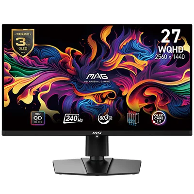 MAG 271QPX QD-OLED E2 E2 mag 271qpx qd oled e2 e2 gorsel 1