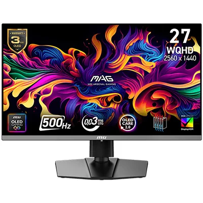 MAG 272QP QD-OLED X50 mag 272qp qd oled x50 gorsel 1