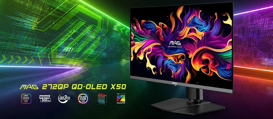 MAG 272QP QD-OLED X50 mag 272qp qd oled x50 gorsel 2