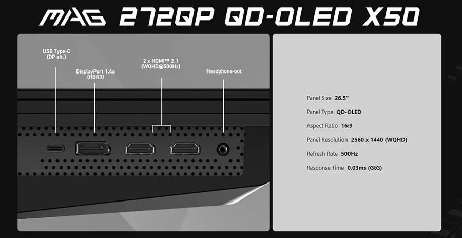 MAG 272QP QD-OLED X50 mag 272qp qd oled x50 gorsel 23