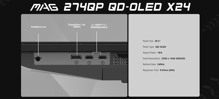 MAG 274QP QD-OLED X24 mag 274qp qd oled x24 gorsel 17