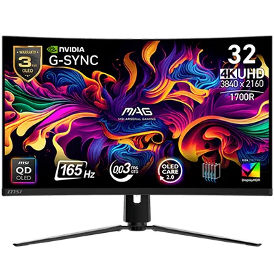 MAG 321CUP QD-OLED mag 321cup qd oled gorsel 1