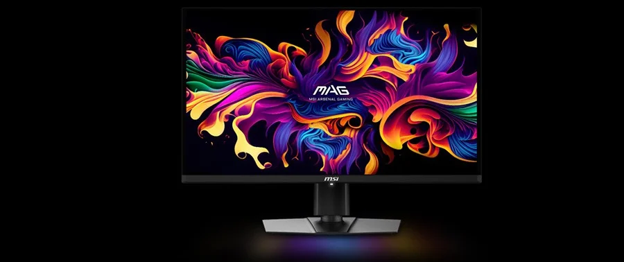 MAG 321UP QD-OLED mag 321up qd oled canli keskin kapsayici yenilikci teknoloji