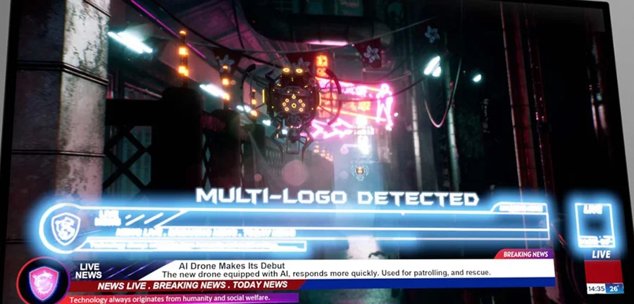 MAG 321UP QD-OLED mag 321up qd oled coklu logo algilama