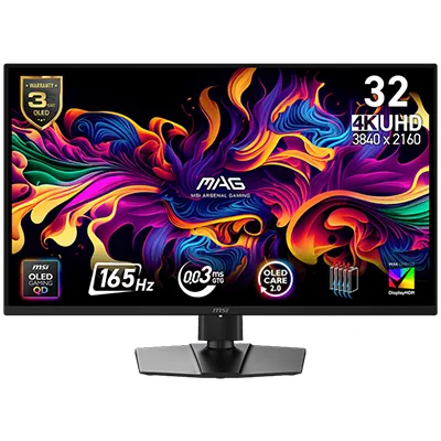 MAG 322UP QD-OLED E16 mag 322up qd oled e16 gorsel 1