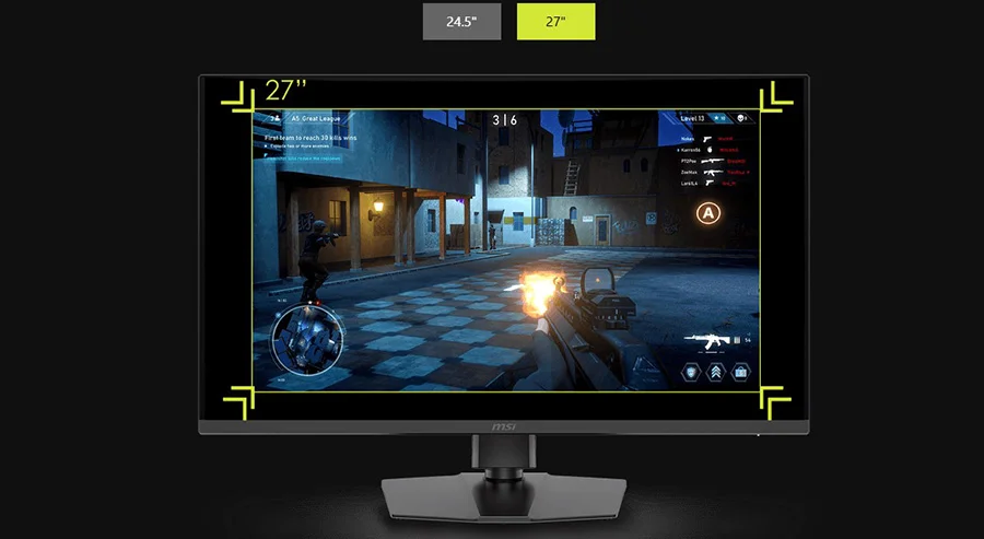 MAG 322UP QD-OLED E16 mag 322up qd oled e16 goruntu orani secenekleri