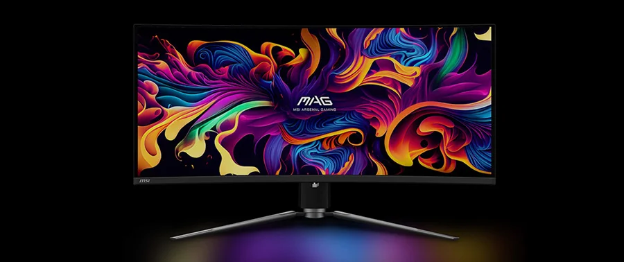 MAG 341CQP QD-OLED mag 341cqp qd oled canli keskin kapsayici yenilikci teknoloji