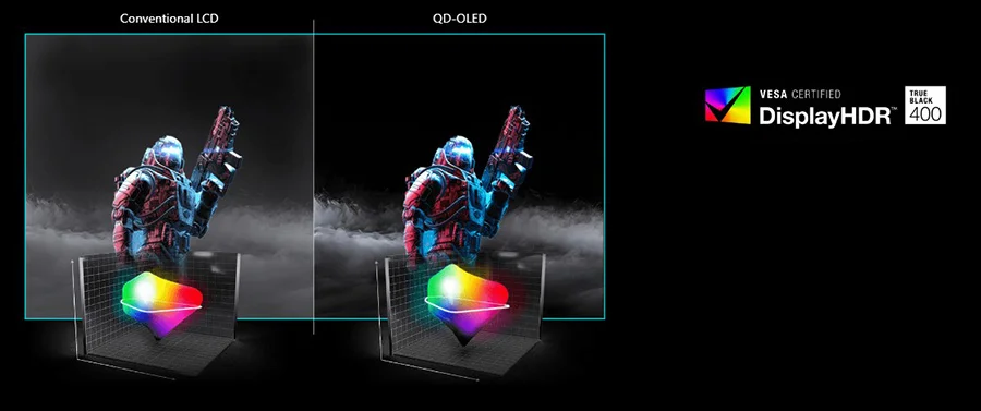MEG 342C QD-OLED meg 342c qd oled gercek siyahlar