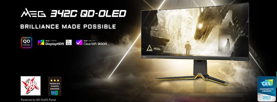 MEG 342C QD-OLED meg 342c qd oled gorsel 2