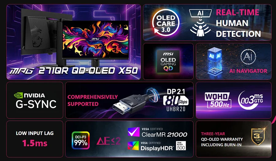 MPG 271QR QD-OLED X50 mpg 271qr qd oled x50 gorsel 4