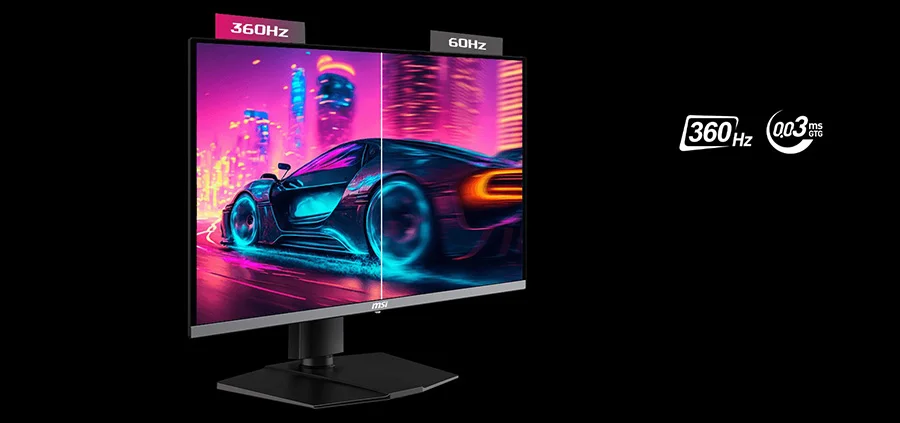 MPG 271QRX QD-OLED mpg 271qrx qd oled 360hz tazeleme orani 0 03ms tepki suresi