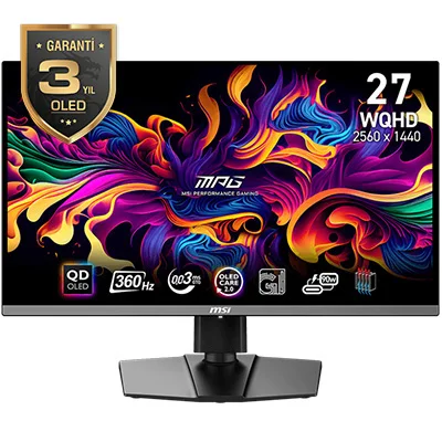 MPG 271QRX QD-OLED mpg 271qrx qd oled gorsel 1