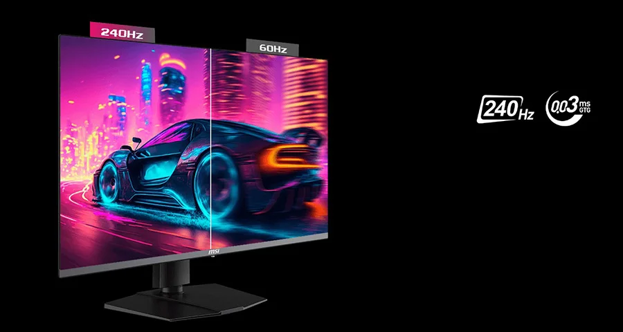 MPG 321URX QD-OLED mpg 321urx qd oled 240hz tazeleme orani 0 03ms tepki suresi