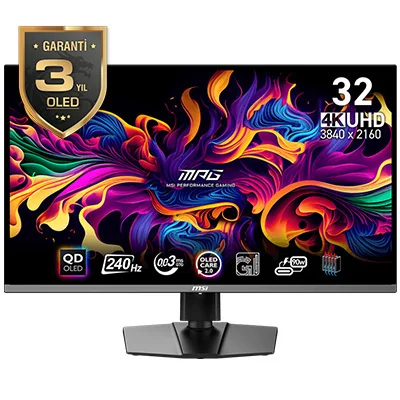 MPG 321URX QD-OLED mpg 321urx qd oled gorsel 1