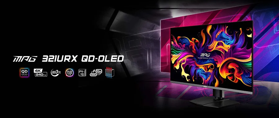 MPG 321URX QD-OLED mpg 321urx qd oled gorsel 2