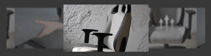 MSI Ergonomik Tasar�m Bel kemi�inizin k�vr�m� ile uyum sa�layan bir tasar�ma sahipti