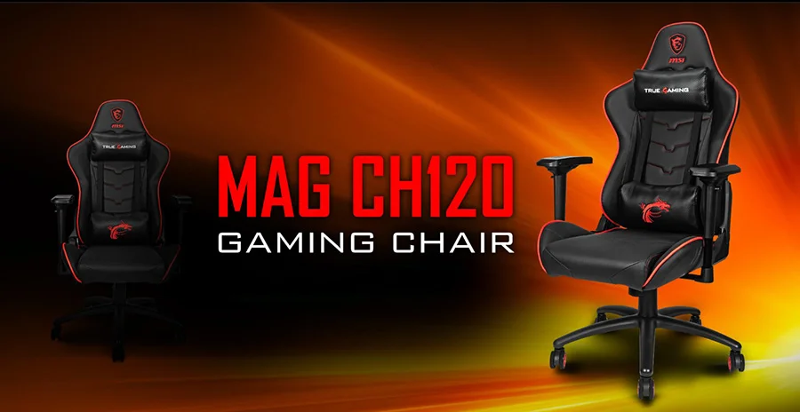 MSI MAG CH120X �elik iskelet / Kal�p s�nger / 180� yatabilen s�rt / 4D �ok a��l� aya