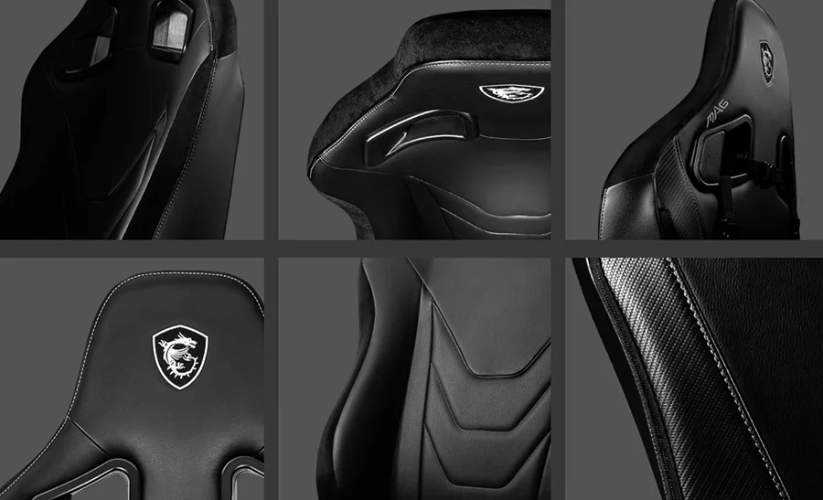 MSI �ST�N MALZEME KAL�TES� Yanlarda kullan�lan �st s�n�f kadife kuma�, yumu�ak ve ra