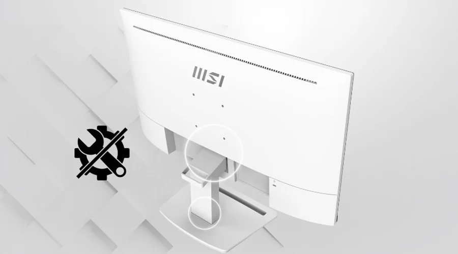pro mp243xw rahat ve verimli alet gerektirmeyen tasarim