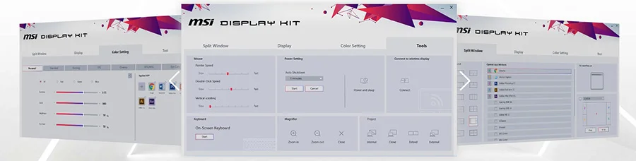 pro mp245v sadelik parmak uclarinizda display kit app