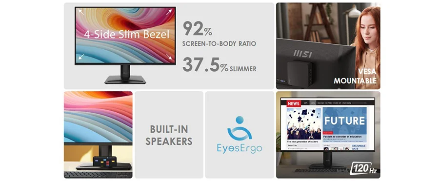 pro mp251 e2 en iyi ev ofis monitoru sik tasarim