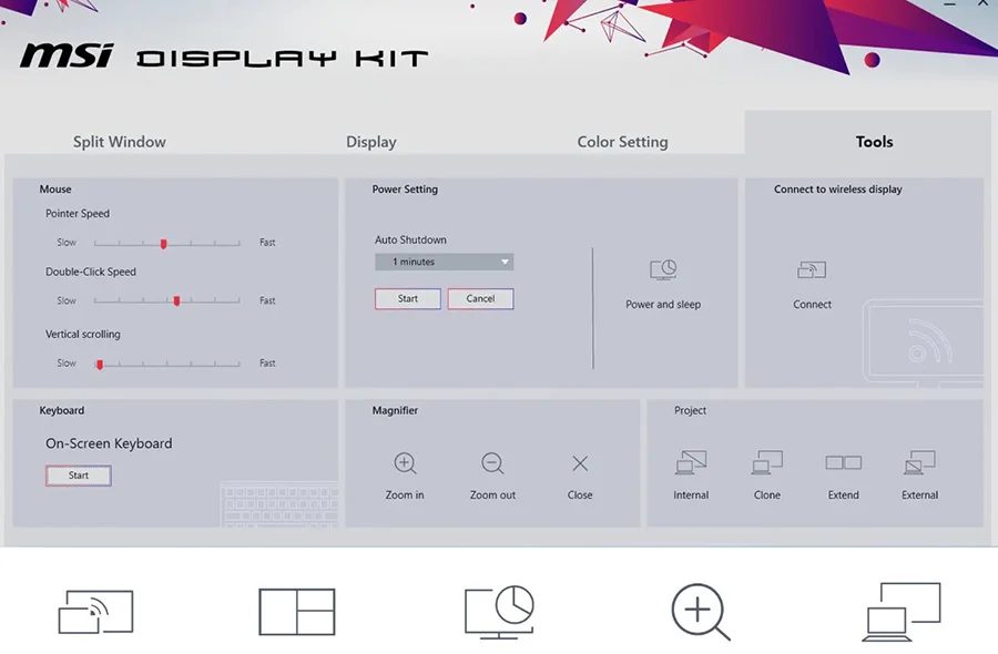 pro mp251 kolaylik parmak uclarinizda display kit app