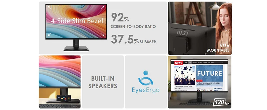 pro mp252 e2 en iyi ev ofis monitoru sik tasarim