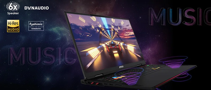 RAIDER 18 HX AI A2XWJG-215TR raider 18 hx ai a2xwjg 215tr 6 hoparlorlu ses sistemi