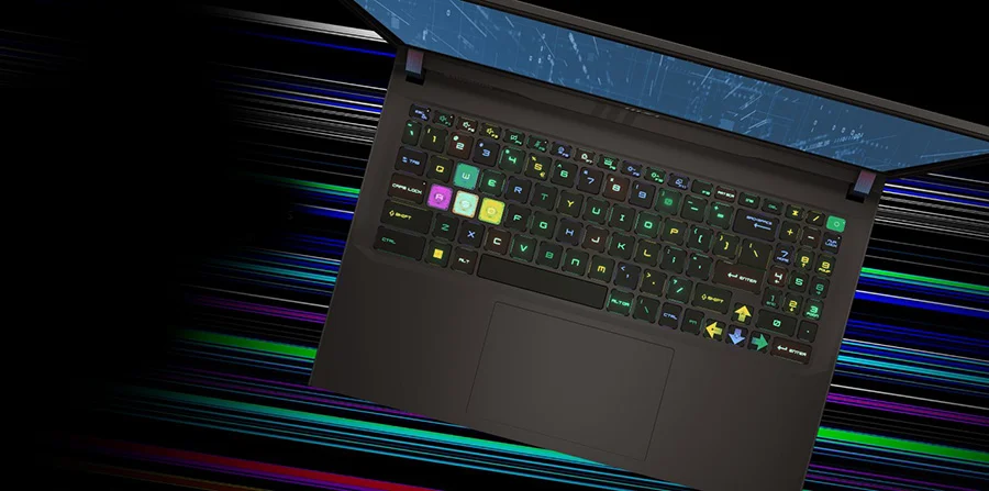 VECTOR GP68HX 13VH-227XTR vector gp68hx 13vh 227xtr steelseries per key rgb gaming klavye