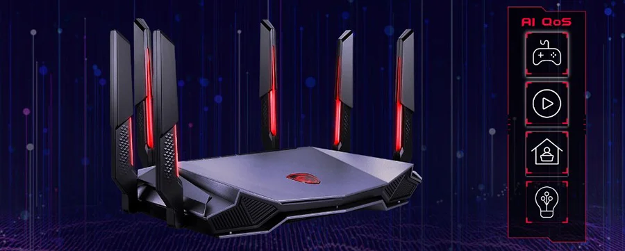 MSI DAHA KOLAY OPT�M�ZASYON RadiX AXE6600 dahili YZ motoru sayesinde a� trafi�ini ot