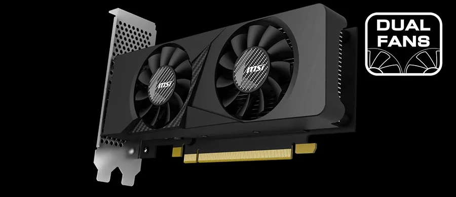 MSI ��FT FANLI TERMAL TASARIM �ift fanl� sistem, so�utma blo�unun daha fazla alandan