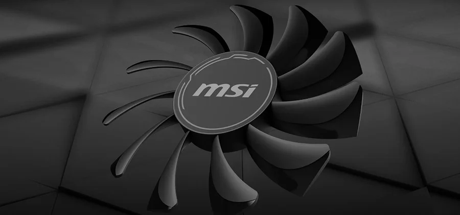 MSI DAHA �Y� ISI G�DER�M� ���N TASARLANDI Klasik fan tasar�mlar�ndan farkl� olarak V
