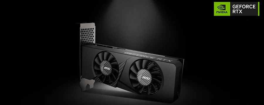 MSI D���K PROF�L GeForce RTX 3050 6GB, NVIDIA Ampere mimarisi ile adanm�� Ray Traci